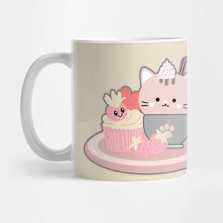 Strawberry Cat Mug